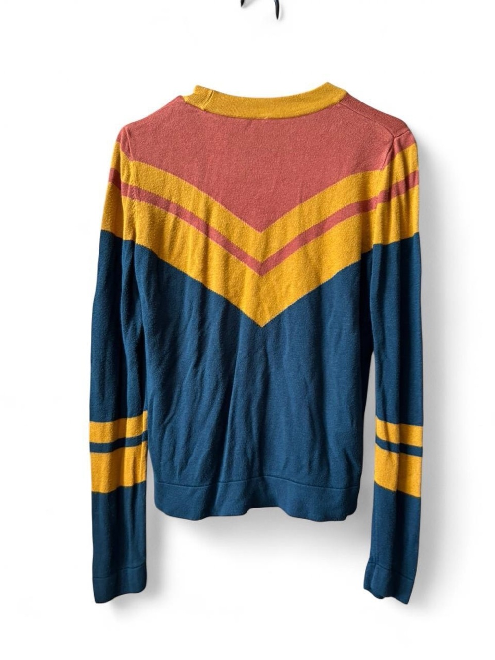 FREE PEOPLE Chevron Vintage inspired sweater - Picture 2 of 6